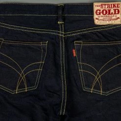 The Strike Gold 5004ID Double Indigo Straight Tapered Jeans