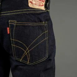 The Strike Gold 5004ID Double Indigo Straight Tapered Jeans