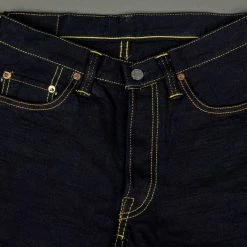 The Strike Gold 5004ID Double Indigo Straight Tapered Jeans