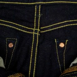 The Strike Gold 5004ID Double Indigo Straight Tapered Jeans