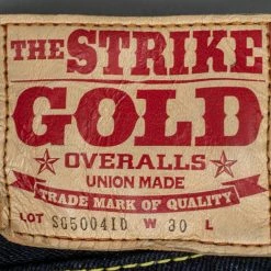 The Strike Gold 5004ID Double Indigo Straight Tapered Jeans
