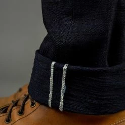 The Strike Gold 5004ID Double Indigo Straight Tapered Jeans