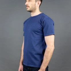 STUDIO D´ARTISAN Studio D'Artisan 9913 Loopwheel T-Shirt Navy