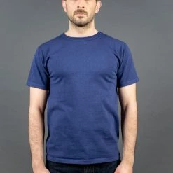 STUDIO D´ARTISAN Studio D'Artisan 9913 Loopwheel T-Shirt Navy