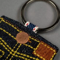 STUDIO D´ARTISAN Studio D'artisan G3 Selvedge Denim Jeans Keyring 14 STUDIO D´ARTISAN Studio D'artisan G3 Selvedge Denim Jeans Keyring