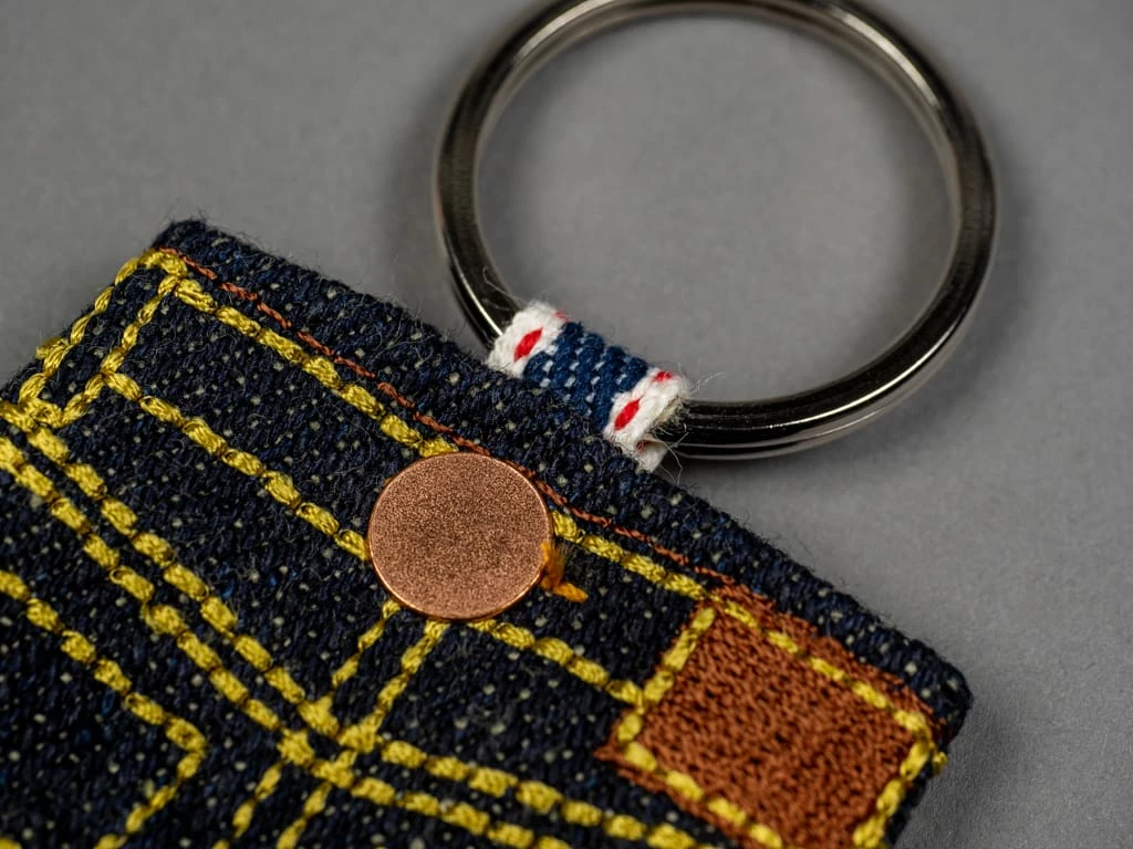 STUDIO D´ARTISAN Studio D'artisan G3 Selvedge Denim Jeans Keyring 8 STUDIO D´ARTISAN Studio D'artisan G3 Selvedge Denim Jeans Keyring