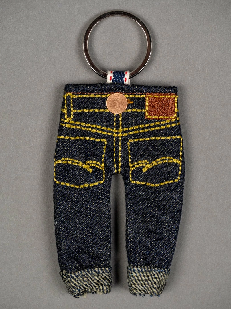 STUDIO D´ARTISAN Studio D'artisan G3 Selvedge Denim Jeans Keyring 4 STUDIO D´ARTISAN Studio D'artisan G3 Selvedge Denim Jeans Keyring