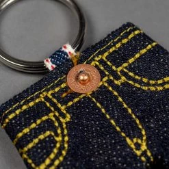 STUDIO D´ARTISAN Studio D'artisan G3 Selvedge Denim Jeans Keyring 11 STUDIO D´ARTISAN Studio D'artisan G3 Selvedge Denim Jeans Keyring