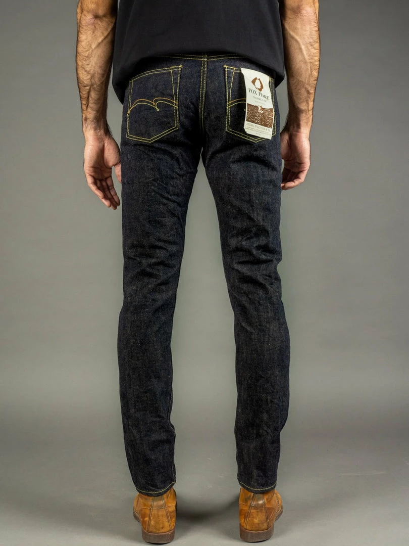 STUDIO D´ARTISAN Studio D'Artisan Fox-001 Fox Cotton Foxfibre® Coyote Relaxed Tapered Jeans 6 STUDIO D´ARTISAN Studio D'Artisan Fox-001 Fox Cotton Foxfibre® Coyote Relaxed Tapered Jeans