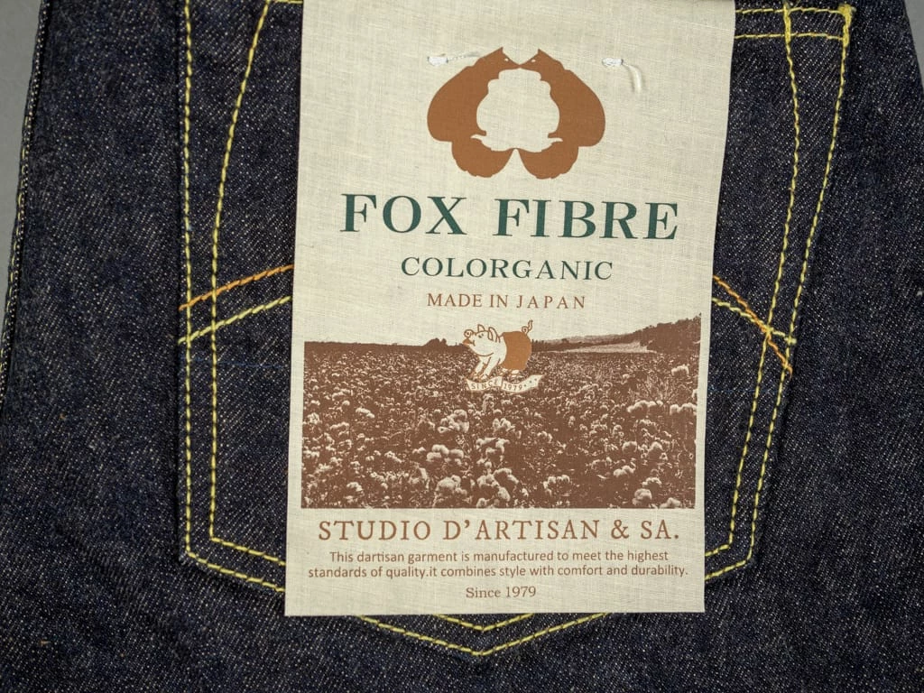 STUDIO D´ARTISAN Studio D'Artisan Fox-001 Fox Cotton Foxfibre® Coyote Relaxed Tapered Jeans 29 STUDIO D´ARTISAN Studio D'Artisan Fox-001 Fox Cotton Foxfibre® Coyote Relaxed Tapered Jeans