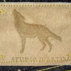 STUDIO D´ARTISAN Studio D'Artisan Fox-001 Fox Cotton Foxfibre® Coyote Relaxed Tapered Jeans 50 STUDIO D´ARTISAN Studio D'Artisan Fox-001 Fox Cotton Foxfibre® Coyote Relaxed Tapered Jeans