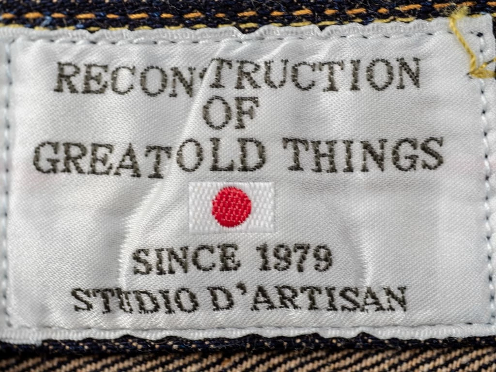 STUDIO D´ARTISAN Studio D'Artisan Fox-001 Fox Cotton Foxfibre® Coyote Relaxed Tapered Jeans 19 STUDIO D´ARTISAN Studio D'Artisan Fox-001 Fox Cotton Foxfibre® Coyote Relaxed Tapered Jeans