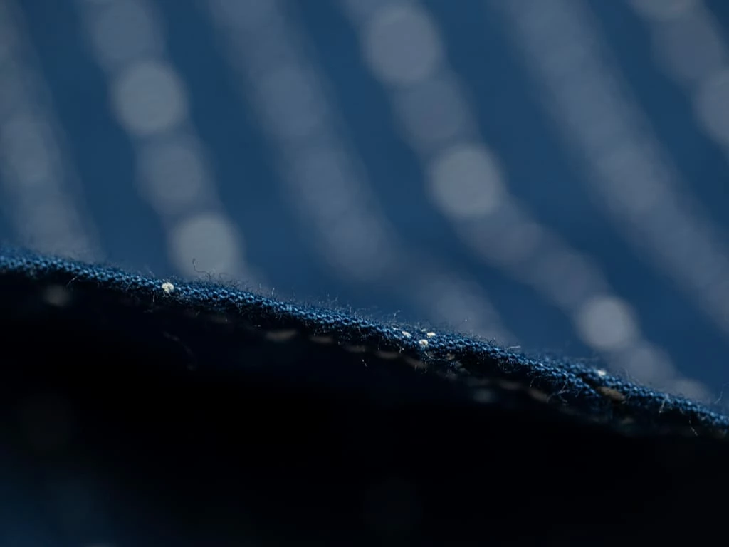 STUDIO D´ARTISAN Studio D'Artisan Indigo Wabash Band Collar Shirt 18 STUDIO D´ARTISAN Studio D'Artisan Indigo Wabash Band Collar Shirt