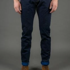 Tanuki YUHT Natural Indigo "Yurai" High Tapered Jeans