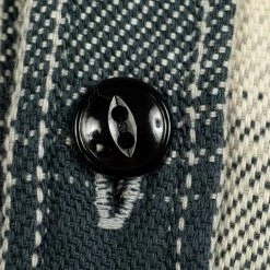 The Flat Head Ombré Flannel Shirt Ivory