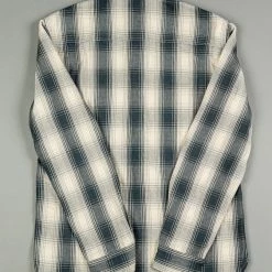 The Flat Head Ombré Flannel Shirt Ivory