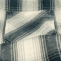 The Flat Head Ombré Flannel Shirt Ivory