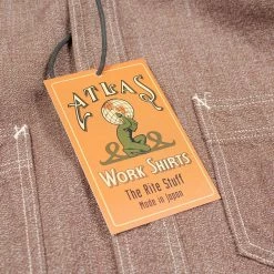 The Rite Stuff Atlas Salt & Pepper Work Shirt (Cedar)