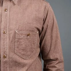 The Rite Stuff Atlas Salt & Pepper Work Shirt (Cedar)