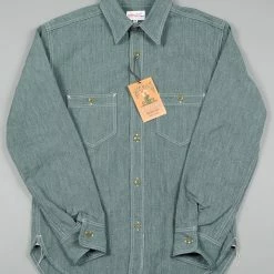 The Rite Stuff Atlas Salt & Pepper Work Shirt (Sage)