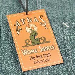 The Rite Stuff Atlas Salt & Pepper Work Shirt (Sage)