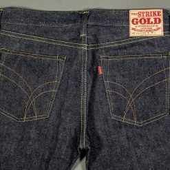 The Strike Gold 6109 Super Slubby Slim Tapered Jeans 38 The Strike Gold 6109 Super Slubby Slim Tapered Jeans