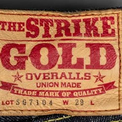 The Strike Gold 7104 Ultra Slubby Straight Tapered Jeans