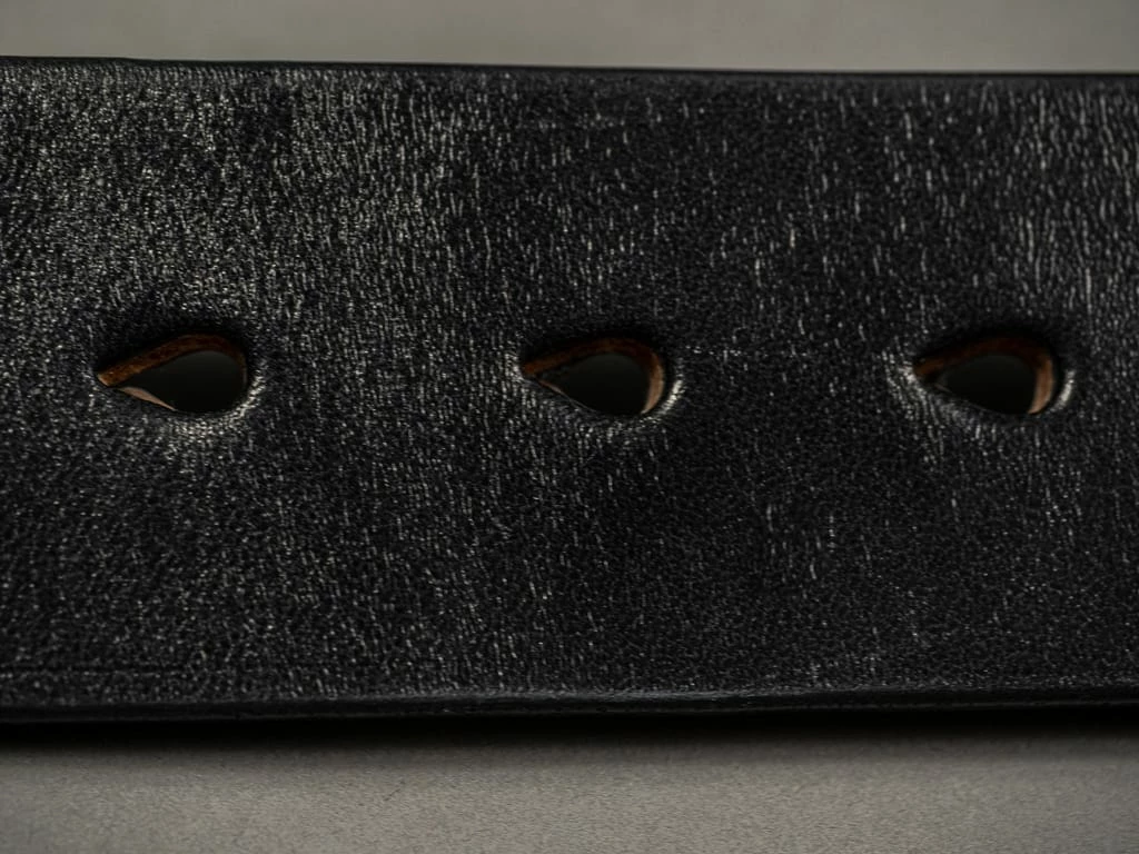 The Strike Gold Leather Belt Black 9 The Strike Gold Leather Belt Black