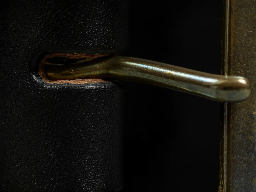 The Strike Gold Leather Belt Black 6 The Strike Gold Leather Belt Black