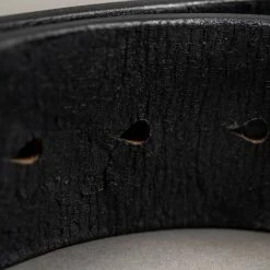 The Strike Gold Leather Belt Black 18 The Strike Gold Leather Belt Black