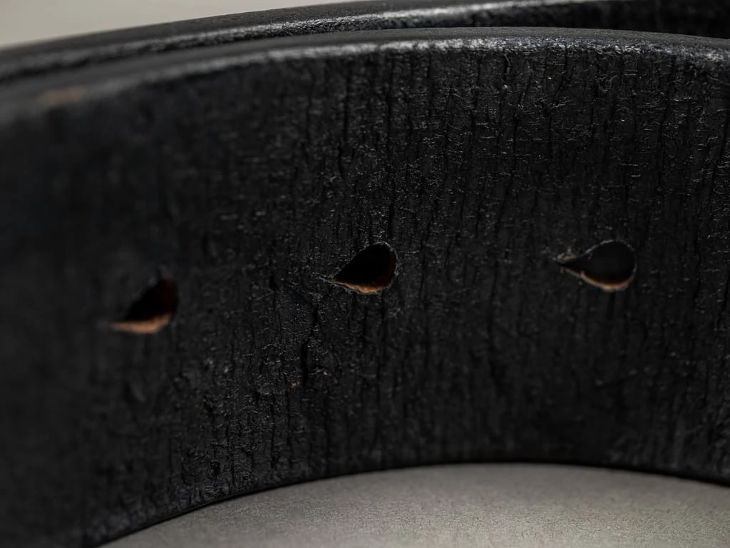 The Strike Gold Leather Belt Black 7 The Strike Gold Leather Belt Black