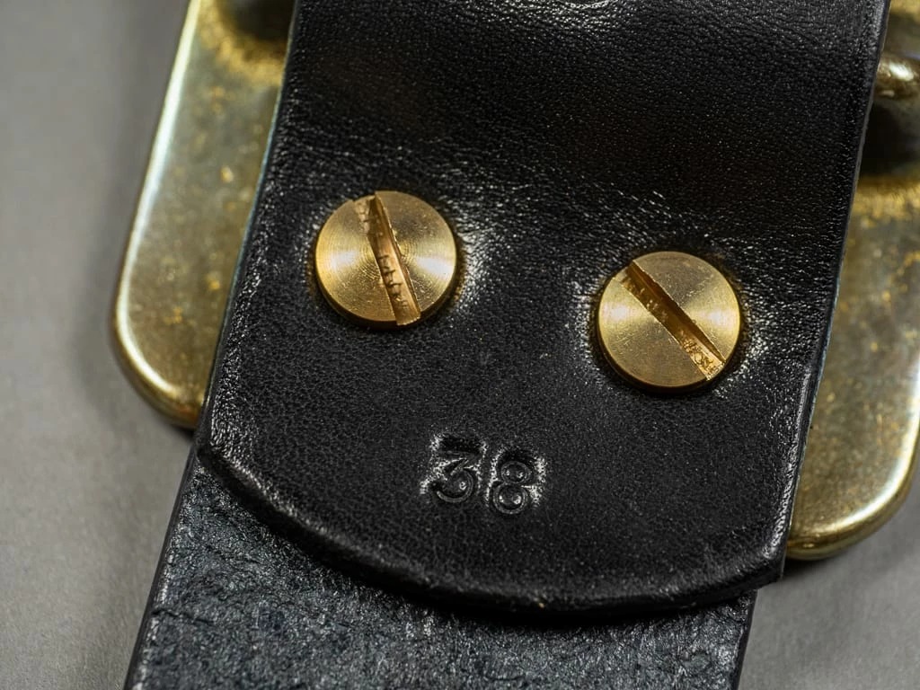 The Strike Gold Leather Belt Black 11 The Strike Gold Leather Belt Black