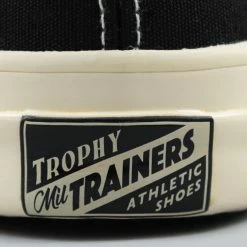 NEW ARRIVALS Trophy Clothing Mill Boat Shoes Black X Cream