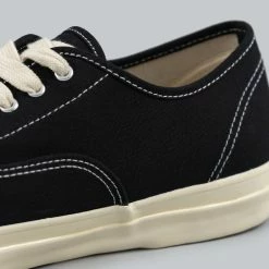 NEW ARRIVALS Trophy Clothing Mill Boat Shoes Black X Cream