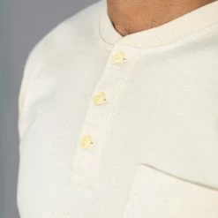 Trophy Clothing OD Henley Tee Natural NEW ARRIVALS 25 Trophy Clothing OD Henley Tee Natural NEW ARRIVALS