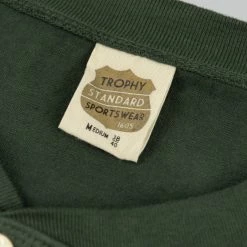 Trophy Clothing OD Henley Tee Olive NEW ARRIVALS