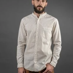 UES Band Collar Shirt