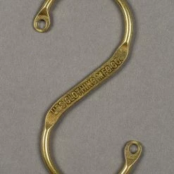 UES Brass S-Hook Golden