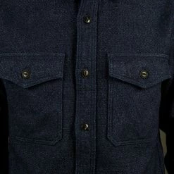 UES Indigo Extra Heavy Flannel Shirt