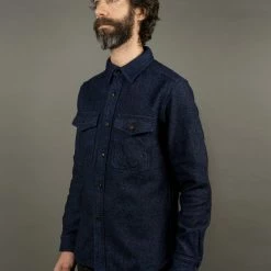 UES Indigo Extra Heavy Flannel Shirt