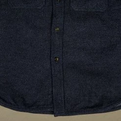 UES Indigo Extra Heavy Flannel Shirt