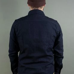 UES Indigo Heavy Flannel Shirt
