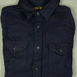 UES Indigo Heavy Flannel Shirt 29 UES Indigo Heavy Flannel Shirt