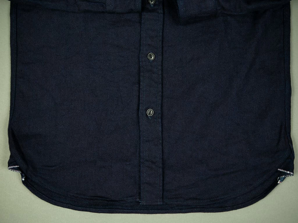 UES Indigo Heavy Flannel Shirt 14 UES Indigo Heavy Flannel Shirt