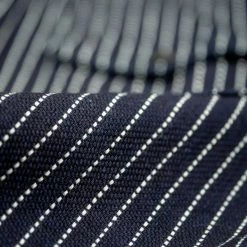 UES Indigo Stripe Heavy Flannel Shirt