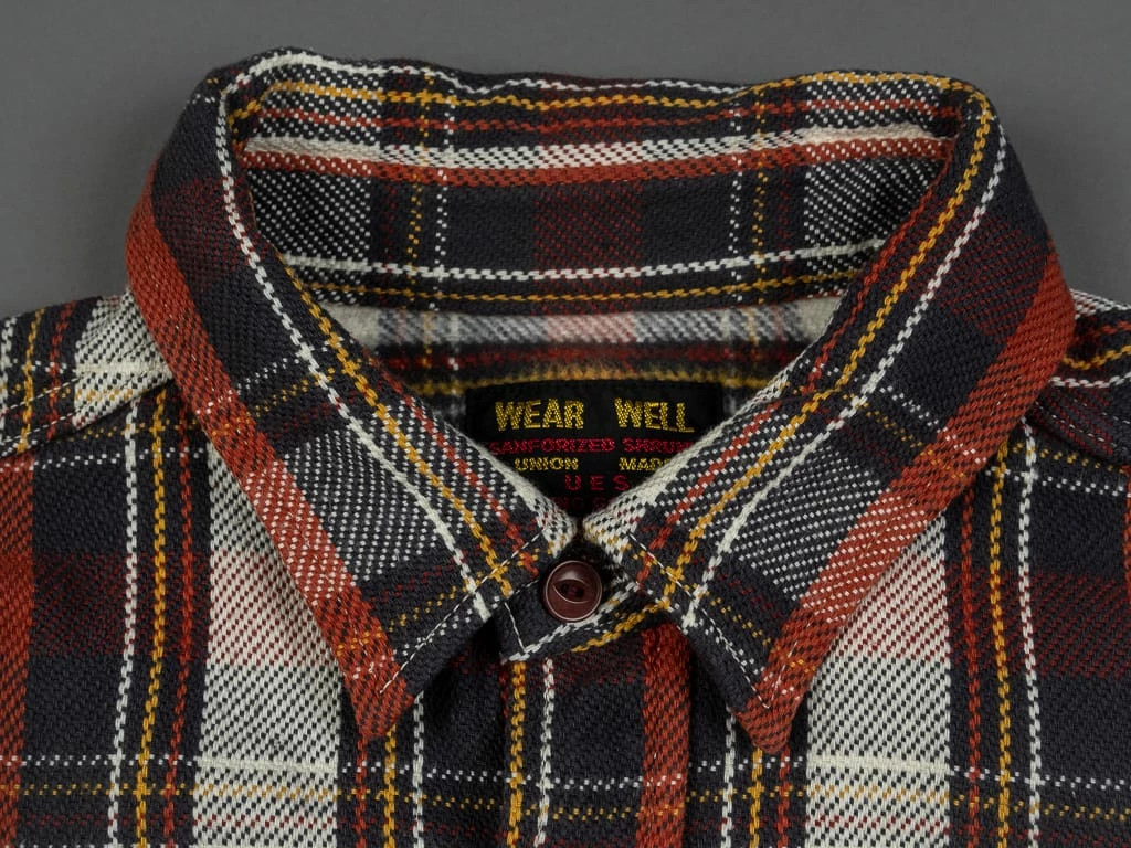 UES Heavy Flannel Shirt Red 13 UES Heavy Flannel Shirt Red