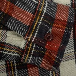 UES Heavy Flannel Shirt Red 39 UES Heavy Flannel Shirt Red