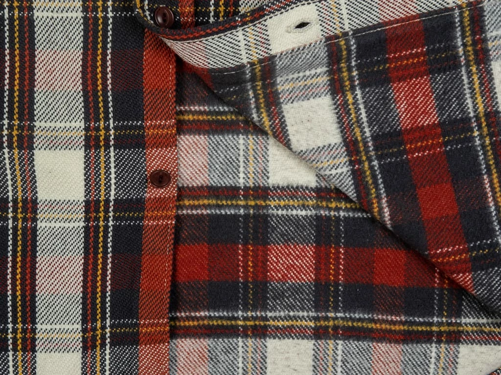 UES Heavy Flannel Shirt Red 18 UES Heavy Flannel Shirt Red