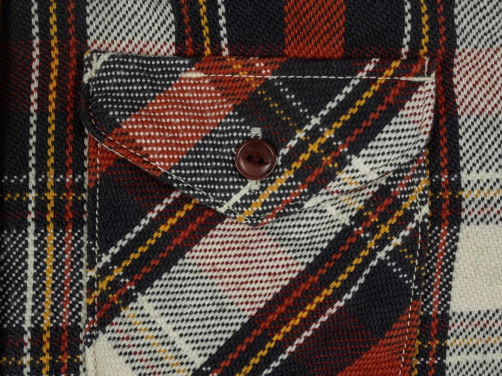 UES Heavy Flannel Shirt Red 15 UES Heavy Flannel Shirt Red