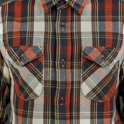 UES Heavy Flannel Shirt Red 31 UES Heavy Flannel Shirt Red